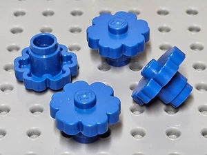 Lego Pflanze Blume 2x2 massive Noppen ohne Loch [98262] blau x4 - Bild 1 von 4