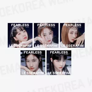 LE SSERAFIM JAPÓN 1er Sencillo Álbum Intrépido Solo Chaqueta 5 Versiones Conjunto - Imagen 1 de 3