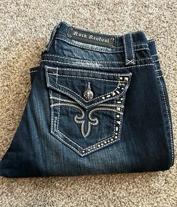 Rock Revival Noelle Easy Boot 30’s jeans - Picture 1 of 4
