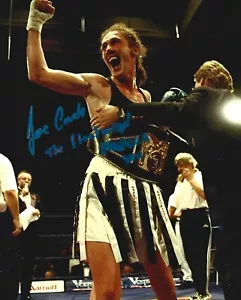 DIVANO BOXING LEGEND JANE FIRMATO 8x10 HOF DONNA LIGHT WELTERWEIGHT CHAMPION - Foto 1 di 1