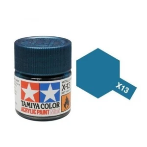 TAMIYA - X 13 METALLIC BLUE - COLORE ACRILICO ml10 - Foto 1 di 1