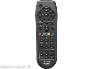 TELECOMANDO ORIGINALE Sharp LC32LE630 LC-32LE630 LC32LE630E Nuovo - Zdjęcie 1 z 1