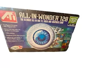 NEW SEALED in box ATI All-In-Wonder 128 32MB PCI BUS Video and Graphics Card - Picture 1 of 2