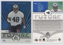 2005 Upper Deck Reflections Blue /99 Jerome Collins #123 Rookie RC