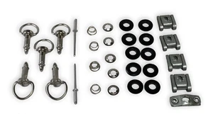 Polaris Scrambler 850 1000 Kit de hardware de panel lateral Dzus Fastener de liberación rápida - Imagen 1 de 8