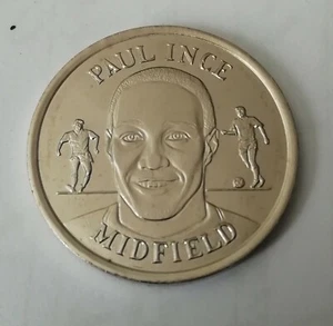 SAINSBURYS World Cup 1998 England PAUL INCE Midfielder football coin - Picture 1 of 2