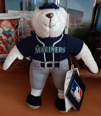 2001 sekiguchi ichiro suzuki Seattle Mariners MLB stuffed animal bear keychain - Image 1 of 4