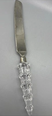 Cuchillo para pastel Mikasa Austria mango de árbol brillo estelar T8207/571 árbol de Navidad en muy buen estado B Foto 1 de 4