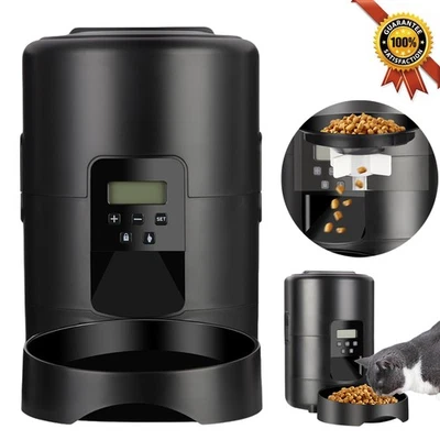 2L Katzen Hunde Futterautomat Automatischer Futterspender Trockenfutterspender - Bild 1 von 4