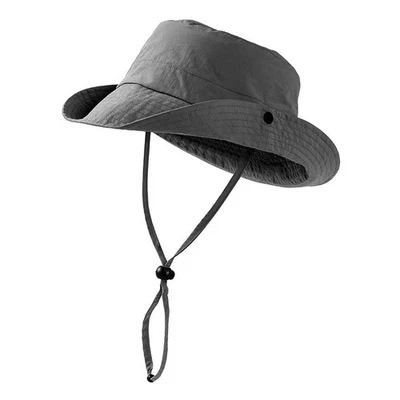 3XL/2XL/XL/L/M/S/XS Bucket Sun Hat,Wide Brim Quick-Dry Oversize Travel Beach Cap - Image 1 of 4