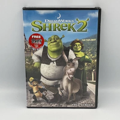 SHREK 2 II - Dreamworks FULL SCREEN DVD NEW/SEALED - Image 1 of 4