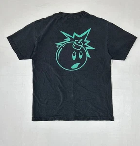 Vintage The Hundreds Adam Bomb verblasstes schwarzes T-Shirt Herren Größe Large - Bild 1 von 7