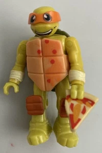 Tmnt Mike Mega Bloks Teenage Mutant Ninja Turtles MICHAELANGELO minifigure - Picture 1 of 2