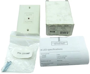 EDWARDS EST R-LED FEUERMELDEANZEIGE FERNBEDIENUNG LED WEISS NEU IM KARTON - Bild 1 von 8