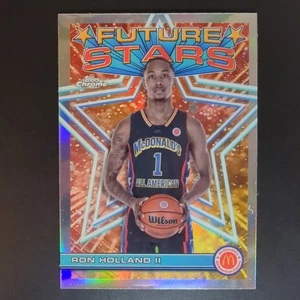 Ron Holland II 2023 Topps Chrome McDonalds All American Future Stars #FS-9 - Picture 1 of 6
