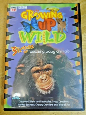 Growing Up Wild 2 - Amazing Baby Animals - DVD - Region 2 - Good Condition - Image 1 of 3