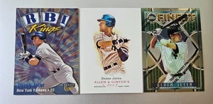 Derek Jeter 3 Card Lot 1994 Finest / 1999 Fl Ultra Insert / 2007 Allen & Ginters - Picture 1 of 4