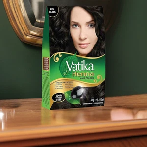 Vatika Henna Black Hair Colour-Gms : 60 - Picture 1 of 2