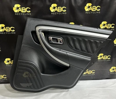 2013-2019 Ford Taurus SEL Rear Passenger Right Door Panel RH Charcoal Black - Image 1 of 4