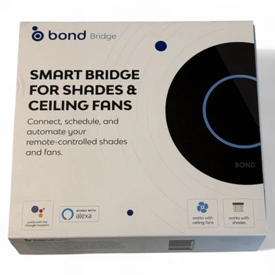 NUEVO BOND Bridge BD-1000 Dispositivo de automatización inteligente para el hogar para pantallas y ventiladores de techo Foto 1 de 3