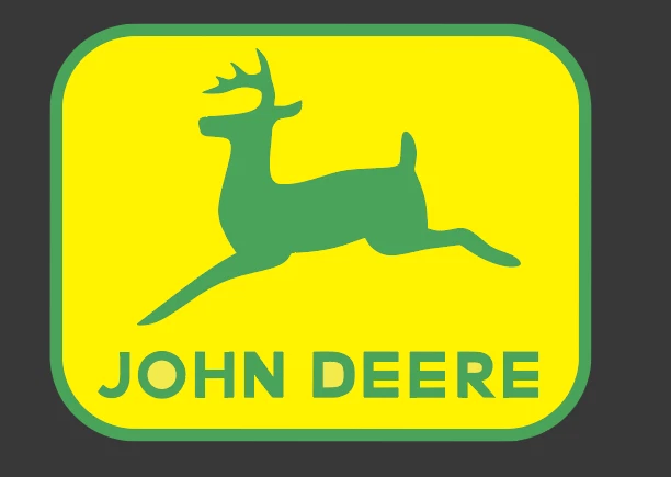 John Deere Vinyl Decal Car Truck John Deer Tractor Sticker Lighter Green 68'-00" - Image 1 of 1