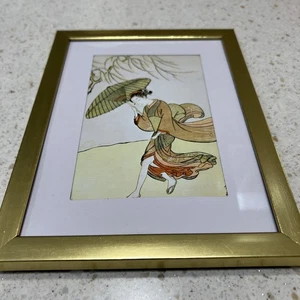 Beautiful Japanese Art print framed - Picture 1 of 2