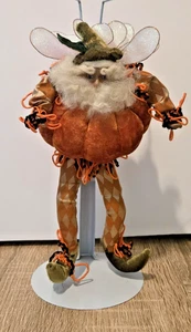 Mark Roberts Halloween Herbst Pumpkin Pie 9" Elfe Fee Puppe Ornament - Bild 1 von 6