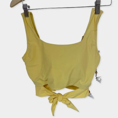 Top de bikini ajustable de trigo dorado Calia para mujer WSA22211D Foto 1 de 4