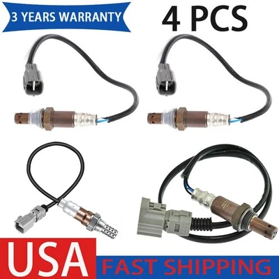 4pcs Oxygen Sensor For 2004-2006 Lexus RX330 2004-2007 Toyota Highlander 3.3L V6 - Image 1 of 4