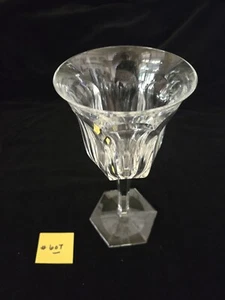 BACCARAT MALMAISON WATER STEM, 8"H, EXCELLENT CONDTION. - Picture 1 of 3