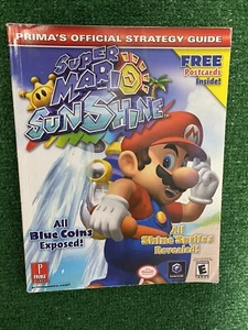 Prima's Official Strategy Guide: Super Mario Sunshine With Postcards - Picture 1 of 3