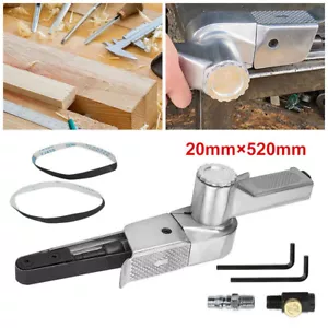 Air Belt Sander 20mm 520mm Sanding Buffing Assorted Vehicle Pneumatic Tools Kit - Picture 1 of 12