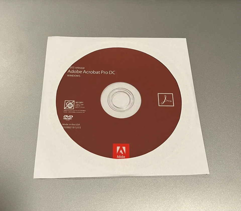 Adobe Acrobat Pro DC 2015 Permanent Windows Edition 2 PCs - Image 1 of 1