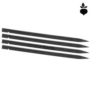 4x NYLON SPUDGER, Apple Black Stick Pry/Probe Tool for Laptops,Tablets,Phone - Afbeelding 1 van 4