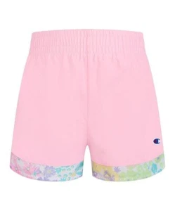 Champion Pink Candy Floral Woven Shorts Size-M - Picture 1 of 2