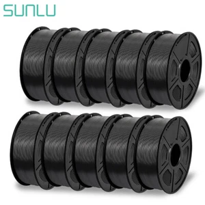 Filamento de impresora 3D SUNLU 1 KG * 10 ABS 1,75 mm altamente resistente dureza duradera - Imagen 1 de 9