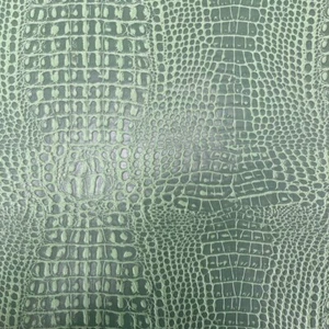 Green Marine Gator Upholstery Crafting Outdoor Vinyl Fabric - Sold By Yard - Picture 1 of 1