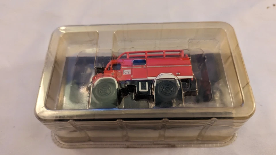 DEL PRADO GERMANY 1959 METZ UNIMOG S-404 - FIRE ENGINE  1/64 - Sealed - Image 1 of 4