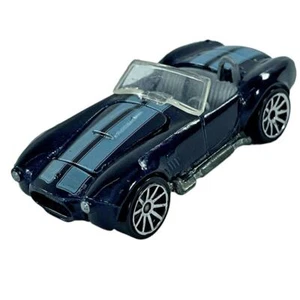 VTG RARE Blue w/Metallic Blue Stripe Spyder Hot Wheels Mattel 1982 Malaysia 1:64 - Picture 1 of 6