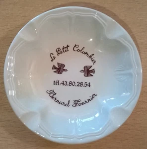 ASCHENBECHER: Restaurant LE PETIT COLOMBIER Paris - Porzellan VILLEROY & BOCH - Bild 1 von 7