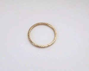 Anillo Grueso de Oro, Anillo de Oro, Anillo Lleno de Oro 14k, Anillo Pila de Oro - Imagen 1 de 4