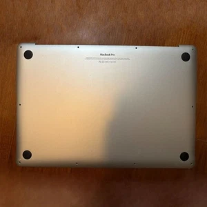 Sostituisci back cover custodia inferiore A1398 per Apple MacBook Pro 15"" argento - Foto 1 di 4