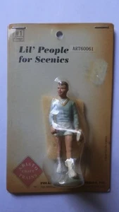 Aristocraft #1 Gauge Lil' People  "Male Tennis Sportsman" #ART60061  ~ TS - Picture 1 of 2