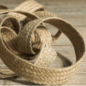 DIY Knitted Trim Hemp Rope Ribbon Tape String Twine Trimming Retro Craft Decor - Picture 1 of 9