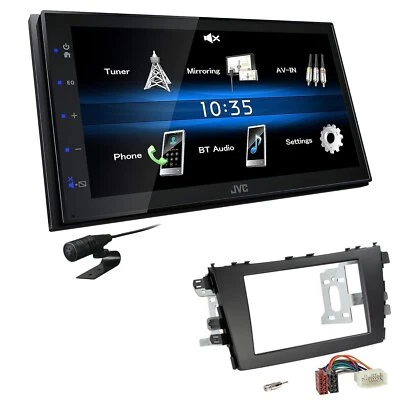 JVC 2 DIN Digital Autoradio Bluetooth USB für Suzuki Celerio ab 2014 schwarz - Bild 1 von 4