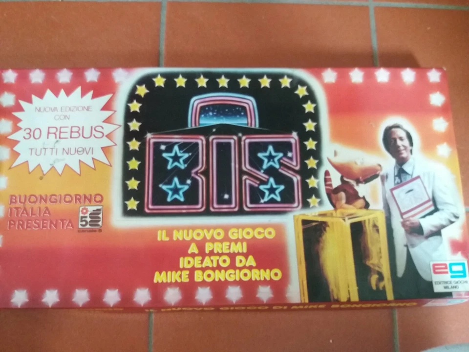 BIS Gioco in scatola Editrice Giochi 1979 Mike Bongiorno NON COMPLETO - RICAMBI - Immagine 1 di 3