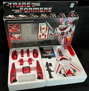 G1 1985 JETFIRE BOXED • 100% COMPLETE • VINTAGE G1 TRANSFORMERS - Picture 1 of 14