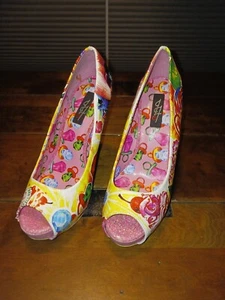 Iron Fist x Latisha Wood Shoe Women’s Size 8 Heel Candy - Picture 1 of 10