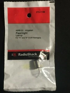RADIOSHACK KRYPTON FLASHLIGHT LAMP 4 x 272-1162 KPR113 2 x 272-1156 KPR101 - Picture 1 of 6