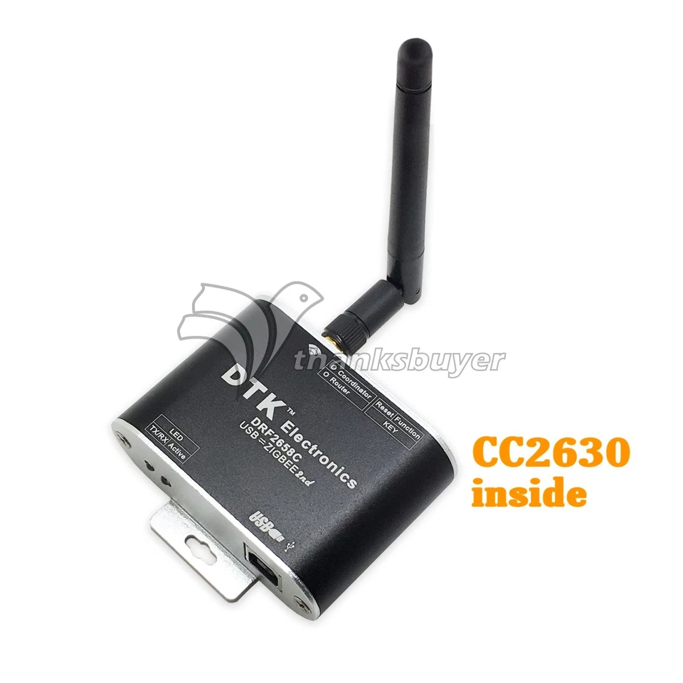 USB to ZigBee Wireless Module 1.6KM Transmission CC2630 Chip DRF2658C - Image 1 of 1